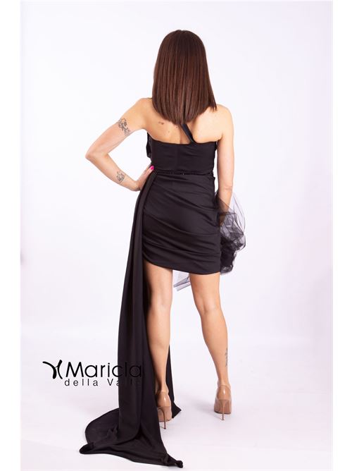 m/spalla drapp.later. MARICLA ELEGANCE | AYN56136NERO